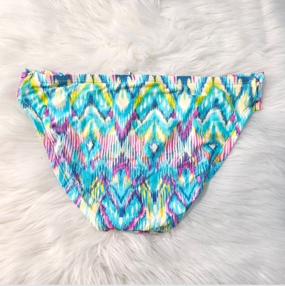 KENNETH COLE REACTION MEDIUM VIBRANT COLORFUL TEAL BABY DOLL - Picture 7 of 13